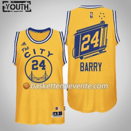 Maillot Basket Golden State Warriors Rick Barry 24 2019-20 Nike Hardwood Classics Swingman - Enfant